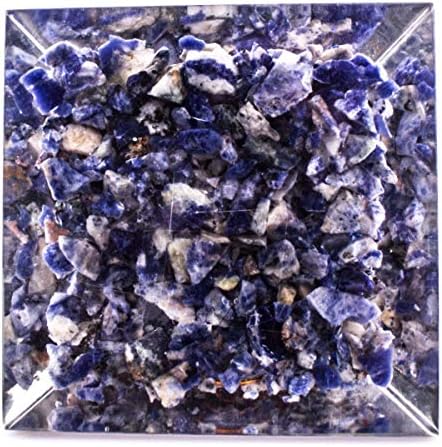 Sharvgun Lapis Lazuli Taş Orgon Piramidi Feng Shui Reiki Orgonit Şifa Kristal