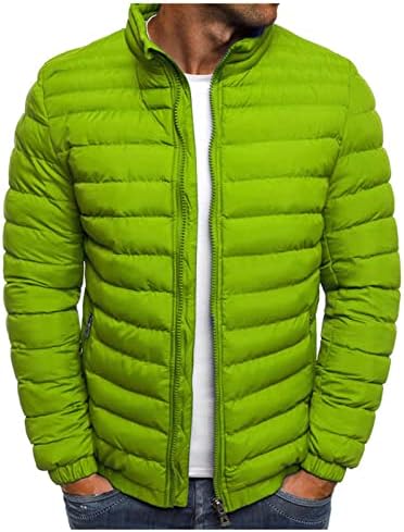 ADSSDQ Erkek Ceket, kışlık Mont Adam Artı Boyutu Moda Kamp Uzun Kollu Zip Up Ceket Katı Orta Ağırlık Turtleneck11