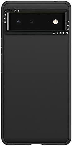 Google Pixel 6 için Casetify Darbeye Dayanıklı Kılıf-Mat Siyah