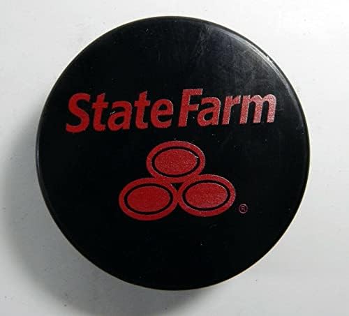 Eyalet Çiftliği Hokey Diski Auto 459-İmzalı NHL Diskleri
