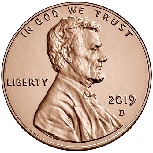 2019 D BU Lincoln Shield Cent Seçimi Dolaşımsız ABD Darphanesi