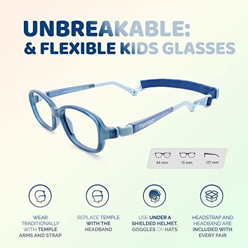 TEMPO: Kırılmaz Çocuk Gözlükleri-Çocuklar için Esnek Moda Gözlükler-3006