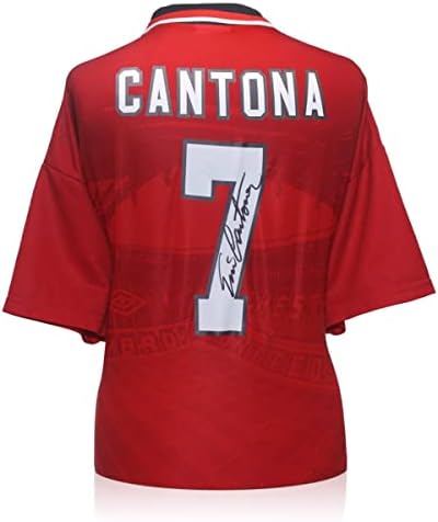 Eric Cantona İmzalı 1996 Manchester United Futbol Forması-İmzalı Futbol Formaları