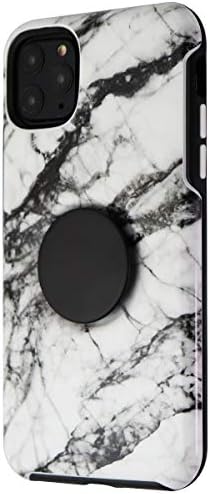 OtterBox + Pop Simetri Serisi Kılıf Apple iPhone 11 Pro Max-Beyaz Mermer, Siyah, 77-63776