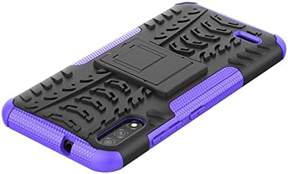 LONUO Telefon Kılıfı Kapak Koruyucu Kılıf LG K22 ile uyumlu, TPU + PC Tampon Hibrid Askeri Sınıf Sağlam Kılıf, Kickstand