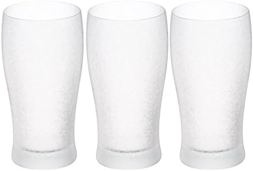 Aderia 7643 Bira bardağı, Pırıltılı bira bardağı, 8,5 fl oz (250 ml), 3'lü Set, Bira bardağı, Bira Bardağı, Bardak, Bardak,