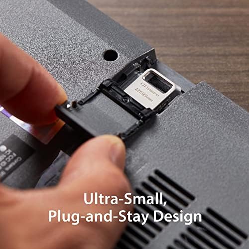 Kingston DataTraveler Mikro 128 GB USB flash sürücü / Ultra Küçük Premium Metal Tasarım / USB 3.2 Gen 1/200 mb | s'ye kadar