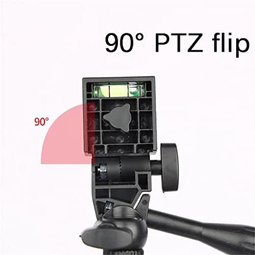 TJLSS 1.35 m SLR Tripod canlı selfie kamera braketi alüminyum alaşımlı ışık dolu Tripod tripod telefon için (Renk: siyah,