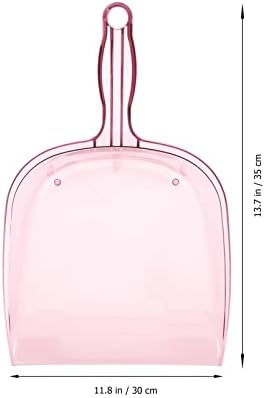Zerodeko Takım Elbise kaşık seti Mini Faraş Küçük Faraş Plastik Süpürme Temizleme Faraş Plastik Toz Alma Tavası Saplı Çırpma