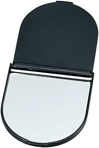 Nakatani Brothers Shokai Yamanaka Lacquerware Kompakt Ayna, Siyah, Vantilatör Yüzü 33-0205