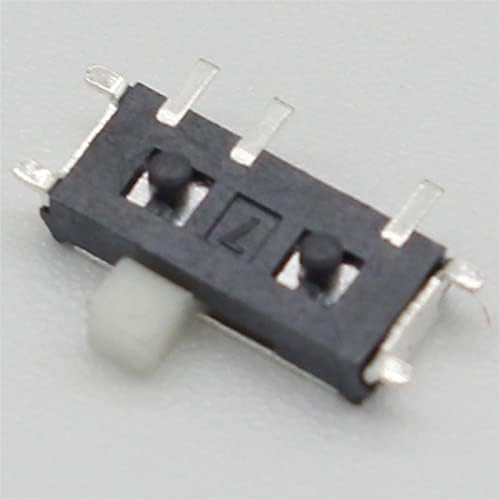 AHAFEI Mikro Anahtarı 20 ADET 7 Pin Slayt Anahtarı On-Off 2 Pozisyon Mikro Slayt Geçiş Anahtarı 1P2T H=1.5 MM Minyatür Yatay