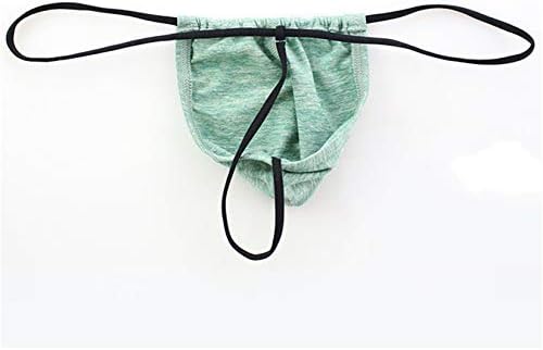 Andongnywell Erkek T-Geri Thongs Seksi Low Rise G-String Külot Bulge Kılıfı Iç Çamaşırı Knickers Külot