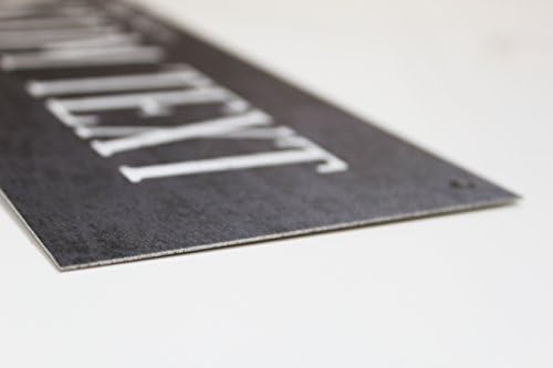 Siyah Beyaz Özel Metal Tabela-İç veya dış mekan kullanımı için özel tabela