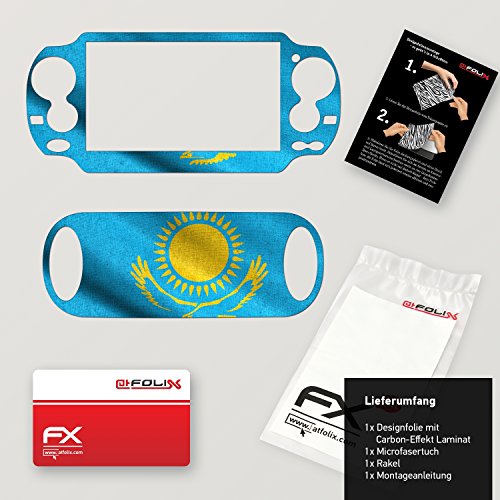 Sony PlayStation Vita tasarım cilt Kazakistan bayrağı çıkartma PlayStation Vita için