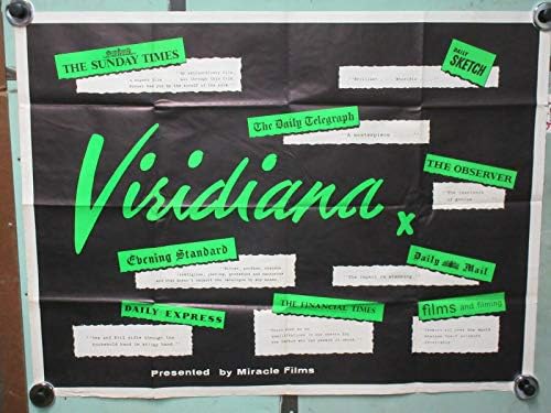 Viridiana (1961) 30x40 İngiliz Dörtlü LUİS BUNUEL koparma FİLMİ!!! İyi+