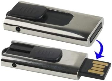 LUOKANGFAN LLKKFF Bilgisayar Veri Depolama 8GB Push-Pull Tipi USB 2.0 Flash Disk (Gümüş)