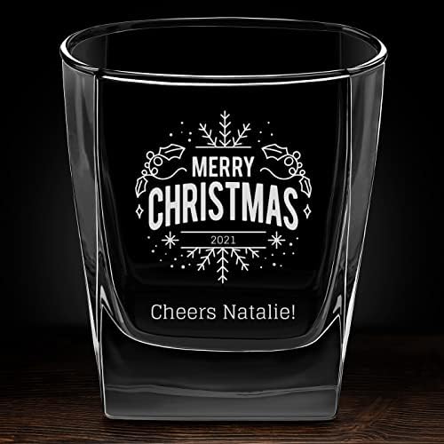 Erkek için Maverton Evrensel viski bardağı-Kadın için Kişiselleştirilmiş Bardak-Arkadaş için cam bardak içme-Noel için kişiselleştirilmiş