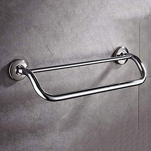DIAOD Paslanmaz Çelik havlu askısı-Çift Havlu Askısı Banyo Havlu Askısı Paslanmaz Çelik (Boyut: 61.5 CM)