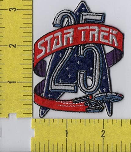 25. Yıldönümü 1991 Starship Enterprise Vintage demir on patch sm