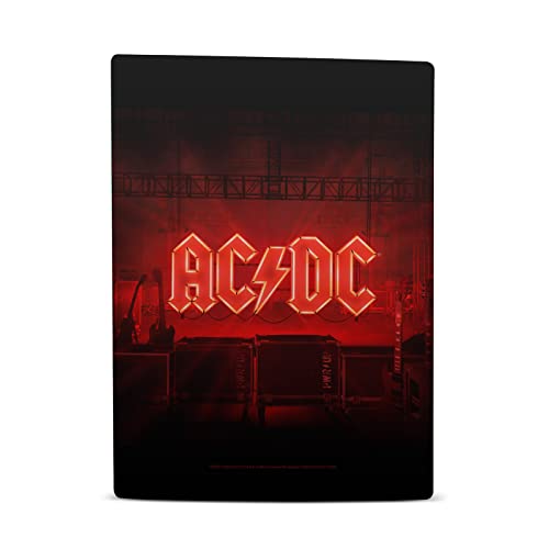Kafa Durumda Tasarımlar Resmen Lisanslı AC / DC ACDC Kapak Güç Up Vinil Faceplate Sticker Oyun Cilt Çıkartması Kapak Sony
