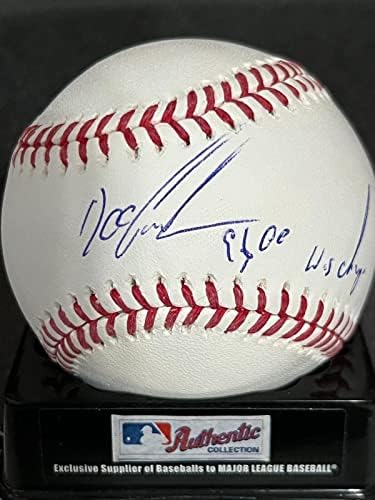 Dwight Gooden New York Yankees 1996, 2000 Ws Şampiyonları İmzalı Oml Beyzbol - İmzalı Beyzbol Topları