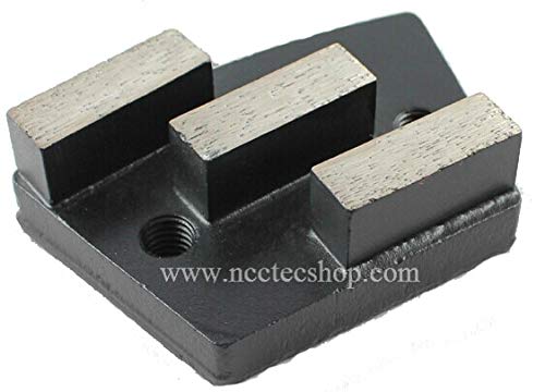 3 Elmas Segmentli Anncus NCCTEC Taşlama Pabuçları / Metal Bond Beton Taşlama Pedleri Blokları