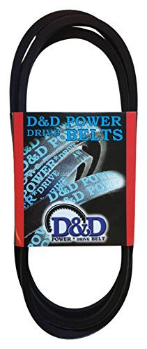 D & D PowerDrive SPZ1112 V Kayış, 10 mm x 1112 mm Lp, 1112 Uzunluk, 10 Genişlik