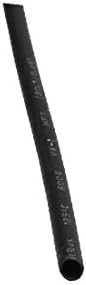 X-DREE Isıyla Daralan hortum kablo Sarma kablo kılıfı 6 Metre Uzunluğunda 0,7 mm İç Çap Siyah (Manicotto per cavo avvolgicavo