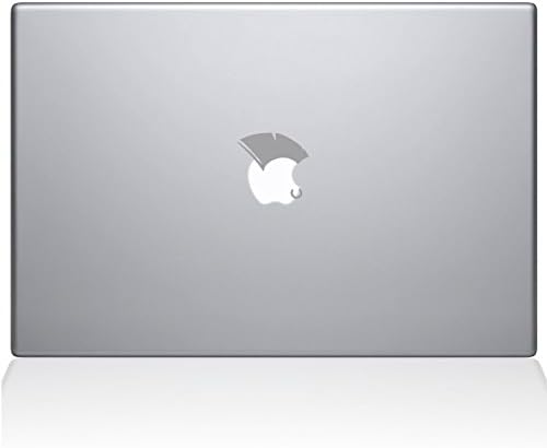 Çıkartma Gurusu 2052-MAC-13X-S Mohawk Punk Rocker Çıkartması vinil yapışkan, 13 MacBook Pro ( ve Daha Yeni), Gümüş