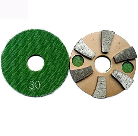 3 Adet / grup 3 İnç Metal Elmas Parlatma Pedleri 80mm taşlama diski Mermer Granit ve Beton Zemin için 3JKP6 tarafından XMEIFEI