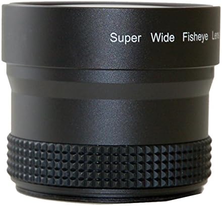 0.21 x-0.22 x Yüksek Dereceli Balık Gözü Lens + Nwv Doğrudan Mikro Fiber Temizleme Bezi Canon VIXIA HF S100