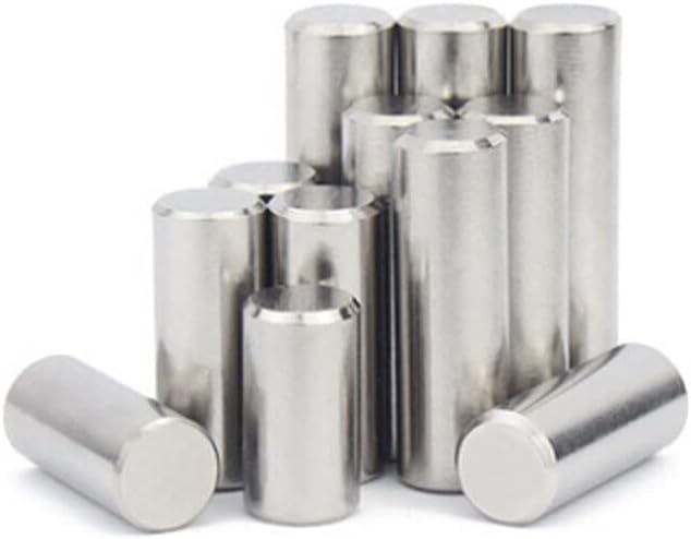 24 adet 2.5 mm * 12mm Silindirik pim makaralı iğne Katı Konumlandırma pimleri Korozyona dayanıklı Yüzey pürüzsüz Rulman çelik