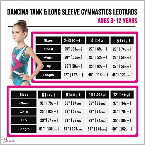 Dancina Kızlar Jimnastik Tank Top Leotard Giyim 3-12 Yaş Arası Yeni Tasarımlar ve Baskılar