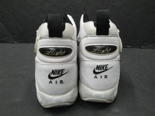 Buck Williams El İmzalı İmzalı Oyun Kullanılmış Ayakkabı Vintage JSA DNA İmzalı Oyun Kullanılmış NBA Spor Ayakkabı