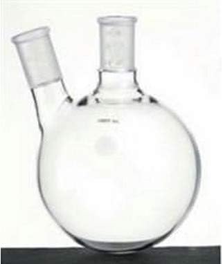 GOWE 20L, Yuvarlak tabanlı cam şişe,İki Boyunlu, 20000 ml,Laboratuvar Kaynatma Kabı,2 boyunlu