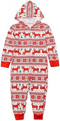 Noel Baskılı Loungewear Tulum Pijama Seti Erkekler Baba Noel Pijama Takım Kıyafeti Sıcak Seti Şükran Günü