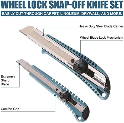 SN-bıçak 2PK Tekerlek Kilidi Ağır Hizmet Tipi Maket Bıçağı