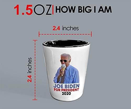 Bubble Hugs Joe Biden Shot Glass-Başkan için Joe biden-Amerikan Politik Politikacı Seçimi 2020 Demokratik Beyaz Saray Cumhurbaşkanlığı