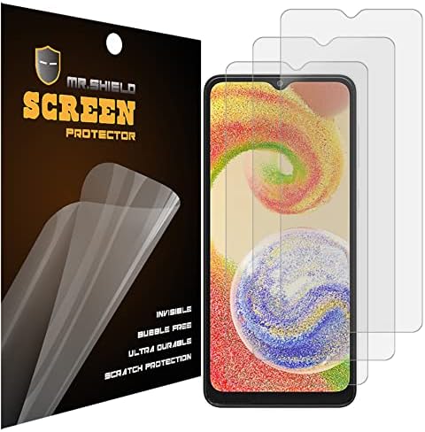 Bay Kalkan [3'LÜ PAKET] Samsung Galaxy A04 Parlama Önleyici [Mat] Ekran Koruyucu (PET Malzeme)için tasarlandı