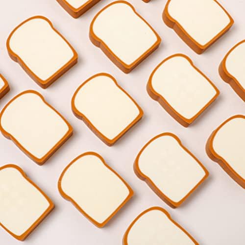12 adet tost ekmeği Silgi 3D Ekmek Silgi Karikatür kurşun kalem silgisi Eskiz Araçları Çizim Çocuk Ressamlar Sanatçılar Çocuk