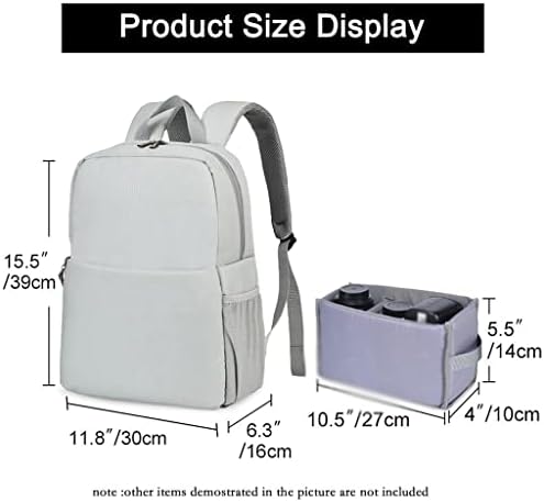 SDGH DSLR Kamera Sırt Çantaları Profesyonel Aşınmaya Dayanıklı Büyük Çanta Kameralar için Lens Dizüstü Açık Seyahat Çantaları
