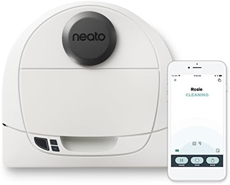 Neato Botvac D3 Beyaz Bağlı Lazer Güdümlü Robot Vakum, Akıllı Telefonlar ile Çalışır, Alexa, Smartwatches