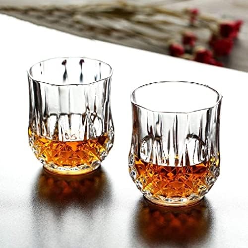 4 ADET Moda viski bardağı es Kristal şarap bardağı Scotch viski Bourbon Kokteyller, Ev Bar Bira Su Ve Parti Otel Düğün, 23.3.15