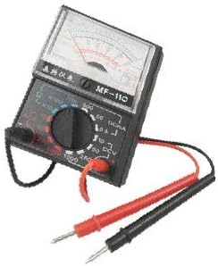 X-DREE Siyah Mini Elektrikli DC AC DB Ohm Multimetre Multimetre (Multimetro mini DC AC DC Ohm Multimetre