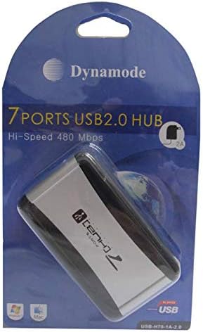 Dynamode 7 Bağlantı Noktalı USB 2.0 Şebeke Destekli Hub