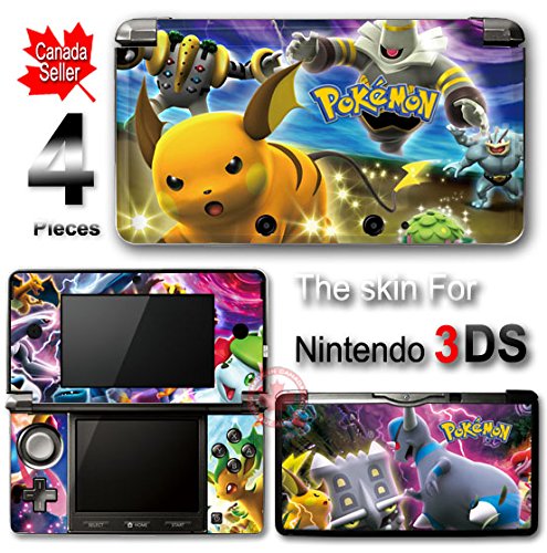 Pokemon CİLT VİNİL çıkartma KAPAK YENİ 1 Nintendo 3DS için