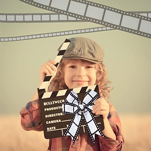 Kuscul 3 Rolls Film Şeridi Şerit Film Filmi Grogren Şerit kinetoskop Film Şerit Film Parti Süslemeleri için, siyah ve Beyaz