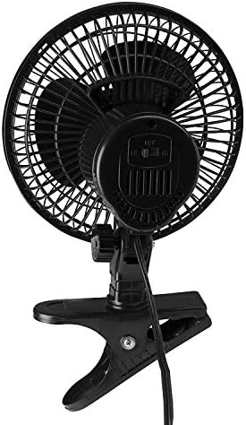 Konfor Bölgesi CZ6C 6 inç 2 Hızlı Klipsli Fan (Siyah, 2 Fan)