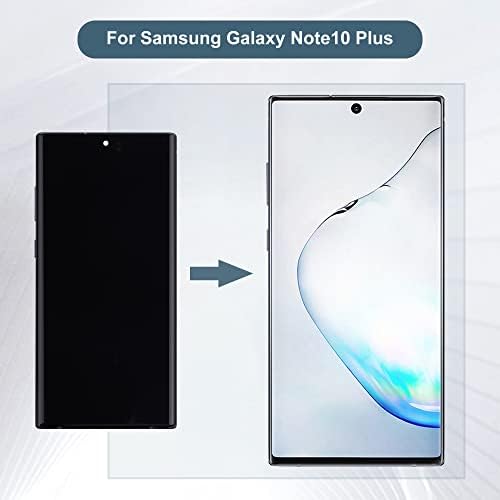E-yııvııl AMOLED Ekran ile Uyumlu Samsung Galaxy Note10 + Not 10 Artı SM-N975U SM-N975F / DS 6.8 LCD Dokunmatik Ekran Meclisi