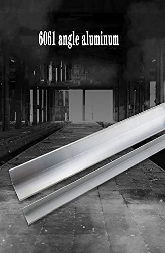 GOONSDS Alüminyum Açı 6061 90 Derece Açı Ekstrüzyon Ağır Metal Köşe Açısı Uzunluk: 500mm / 19.68 İnç, 20mm x 20mm x 3mm 2